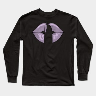 ASMR Mauvey Whisper Long Sleeve T-Shirt